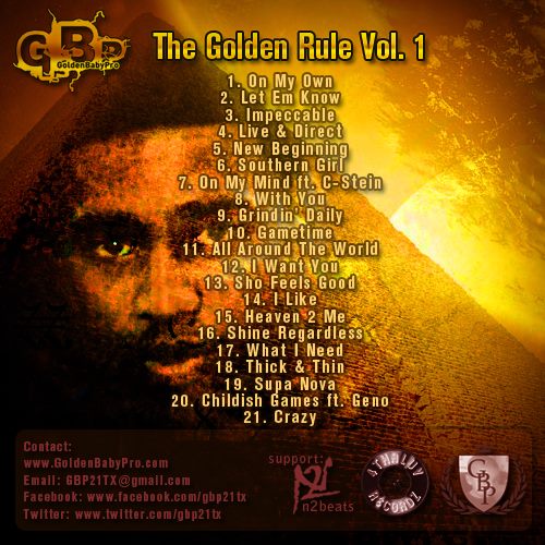 Golden Baby Pro - the Golden Rule Vol. 1